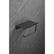 Держатель для туалетной бумаги Belz B9001-7, чёрный матовый фото 3