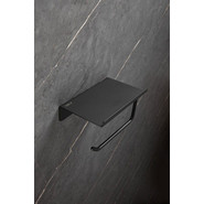 Держатель для туалетной бумаги Belz B9001-7, чёрный матовый фото 2