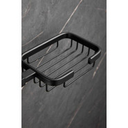 Мыльница Belz B90302-1, чёрный матовый фото 3