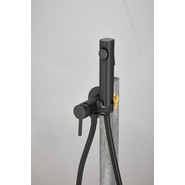 Набор для гигиенического душа Belz B55804-7 (со скрытой частью) чёрный матовый фото 