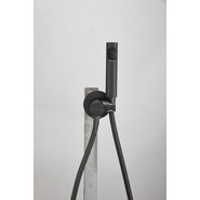 Набор для гигиенического душа Belz B55804-7 (со скрытой частью) чёрный матовый фото 2