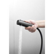 Набор для гигиенического душа Belz B55804-7 (со скрытой частью) чёрный матовый фото 6