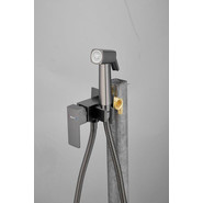 Набор для гигиенического душа Belz B55805-3 (со скрытой частью) оружейная сталь фото 6