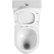 Унитаз-компакт безободковый Aquatek Либерти AQ2999T-00 с тонкой крышкой микролифт (система смыва Торнадо) фото 2