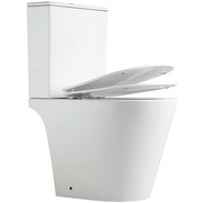 Унитаз-компакт безободковый Aquatek Либерти AQ2999T-00 с тонкой крышкой микролифт (система смыва Торнадо) фото 4