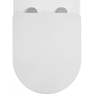 Унитаз подвесной безободковый Azario Grado AZ-0046-UQ1 с тонкой крышкой микролифт (Система смыва торнадо) фото 4