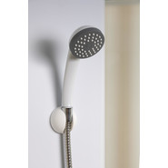 Душевая кабина Niagara Promo P100/80/40L/MT 100x80 см, с высоким поддоном 40 см, профиль белый, стекло матовое (безсиликоновая сборка) фото 6