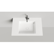 Раковина подвесная Salini Onda 80 80 см 1402201M (S-Stone) матовая фото 3