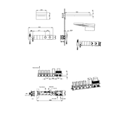 Душевая система для душа с термостатом Boheme Zodiac 133-GM, графит фото 2