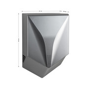 Сушилка для рук GFmark 6860s, цвет серебро фото 2