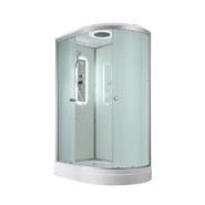 Гидробокс Avacan 120x80 см D2012LLED, хром/матовое (безсиликоновая сборка) фото 