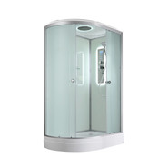 Гидробокс Avacan 120x80 см D2012RLED, хром/матовое (безсиликоновая сборка) фото 