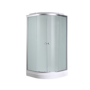 Гидробокс Avacan 80x80 см D2080LED, хром/матовое (безсиликоновая сборка) фото 4