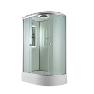 Гидробокс Avacan 120x80 см D3012LLED, хром/матовое (безсиликоновая сборка) фото 