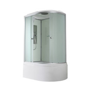 Гидробокс Avacan 120x80 см D5012LLED, хром/матовое (безсиликоновая сборка) фото 5