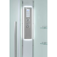 Гидробокс Avacan 90x90 см EM2090LED, хром/матовое (безсиликоновая сборка) фото 5