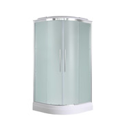 Гидробокс Avacan 90x90 см EM2090LED, хром/матовое (безсиликоновая сборка) фото 3