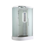 Гидробокс Avacan 110x80 см EM2811RLED, хром/матовое (безсиликоновая сборка) фото 