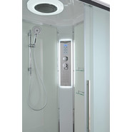 Гидробокс Avacan 110x80 см EM2811RLED, хром/матовое (безсиликоновая сборка) фото 6