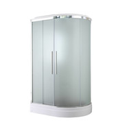 Гидробокс Avacan 120x90 см EM2912LLED, хром/матовое (безсиликоновая сборка) фото 3