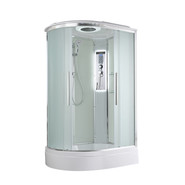 Гидробокс Avacan 120x80 см EM3812RLED, хром/матовое (безсиликоновая сборка) фото 