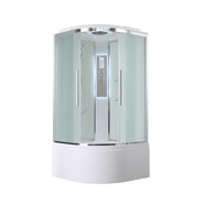 Гидробокс Avacan 90x90 см EM5090LED, хром/матовое (безсиликоновая сборка) фото 