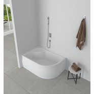 Поддон акриловый EvaGold 120х80 см EG230018 L фото 