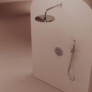 Душевая система для душа с термостатом Sancos Link SC3005CH фото 3