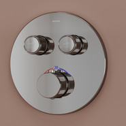 Душевая система для душа с термостатом Sancos Link SC3005CH фото 6