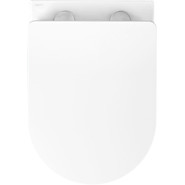 Инсталляция с подвесным унитазом комплект: Aquatek Set INS-0000012 с подвесным безободковым унитазом Европа AQ1901-00 сиденье микролифт, крепление, кнопка смыва хром матовый фото 4