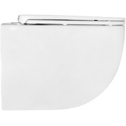 Унитаз подвесной безободковый Azario Terso AZ-092E-UQ3 (система смыва Торнадо) с тонкой крышкой микролифт фото 4