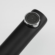 Смеситель для раковины высокий Gappo G1003-16, черный/хром фото 6