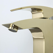 Смеситель для раковины Gappo G1007-13, золото фото 4