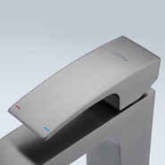 Смеситель для раковины высокий Gappo G1007-89, оружейная сталь фото 6