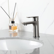 Смеситель для раковины Gappo G48-9 G1048-9, оружейная сталь, Цвет производителя: оружейная сталь фото 2