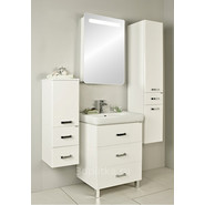 Пенал подвесной Акватон Америна 35 см с корзиной 1A135203AM010 фото 3