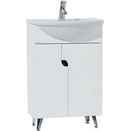 Тумба напольная с раковиной Акватон Панда 50 см 1A0537K0PD010, белый фото 