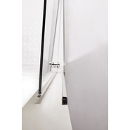 Душевая дверь Cezares Eco B-1 80 см хром/прозрачное фото 4