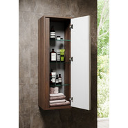 Пенал подвесной Aqwella Clarberg Evolution 40 см EV0504CD, белый/крафт фото 3