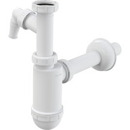 Сифон для умывальника AlcaPlast A430P DN32 фото 