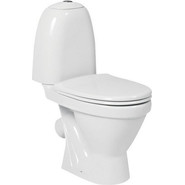 Унитаз напольный Sanita Виктория эконом VICSACC01090111 с крышкой полипропилен фото 