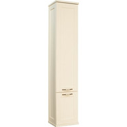 Пенал подвесной Акватон Леон 31 см с корзиной 1A186503LBPR0, дуб бежевый фото 