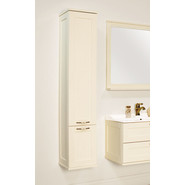 Пенал подвесной Акватон Леон 31 см с корзиной 1A186503LBPR0, дуб бежевый фото 3