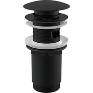 Донный клапан AlcaPlast A392BLACK фото 