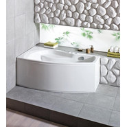 Ванна акриловая Santek Майорка XL 160x95 см 1.WH11.1.991 L, Размер - мм: 1600х950 фото 4