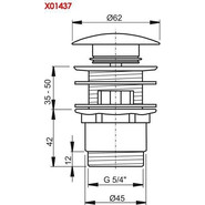 Донный клапан Ravak X01437 фото 2