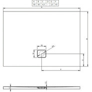 Акриловый поддон Riho Basel 412 90х90 см DC220050000000S фото 2