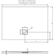 Акриловый поддон Riho Basel 411 170х80 см DC210050000000S фото 2