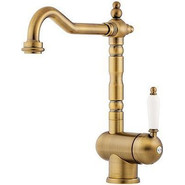 Смеситель для кухни Omoikiri Kyoto-A 4994287, античная латунь фото 