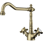 Смеситель для кухни Omoikiri Tokigawa-AB 4994257, античная латунь фото 